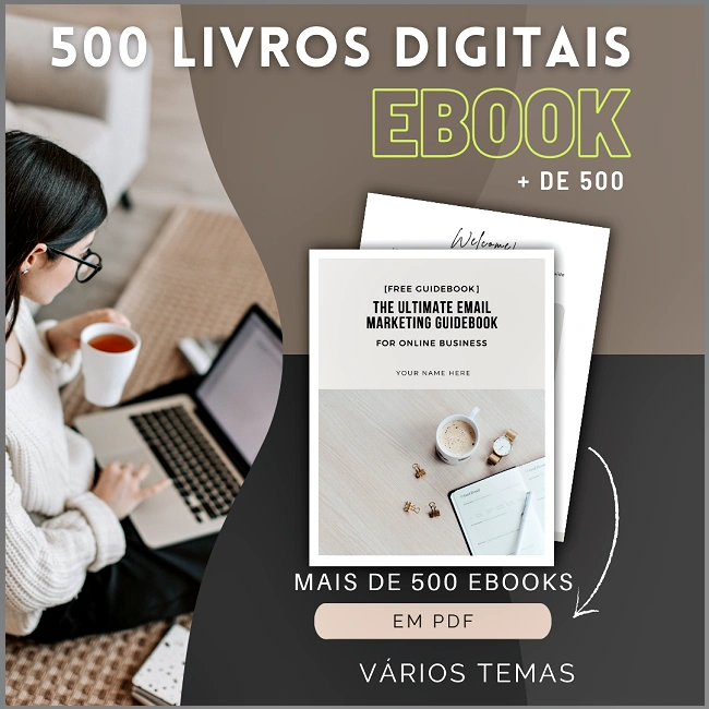 EBOOK - 500 LIVROS DIGITAIS DIVERSOS - VÁRIOS TEMAS