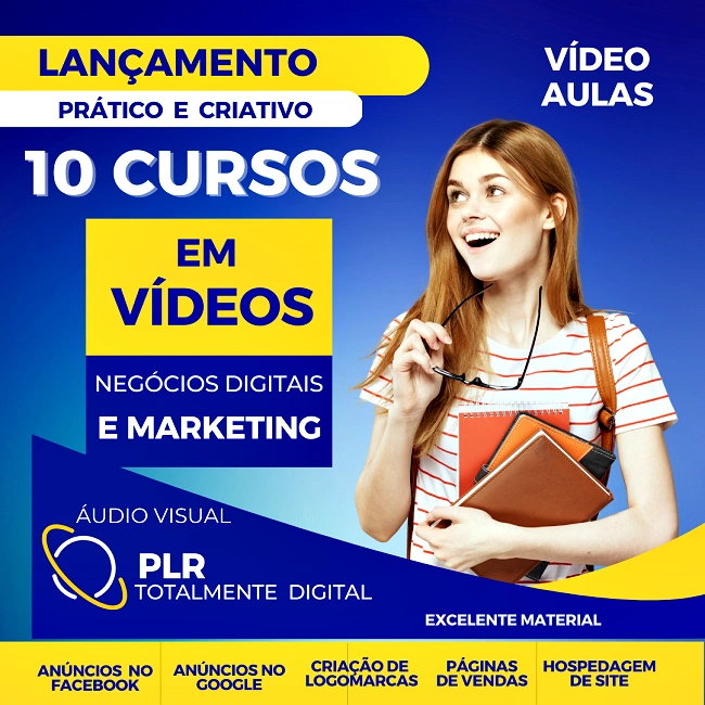 CURSOS EM VÍDEO AULAS - MARKETING E NEGÓCIOS DIGITAIS