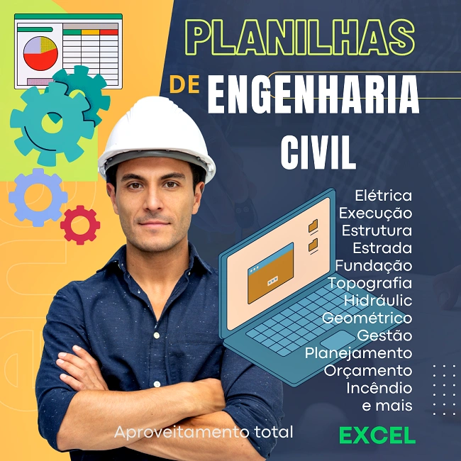 PLANILHAS DE ENGENHARIA CIVIL