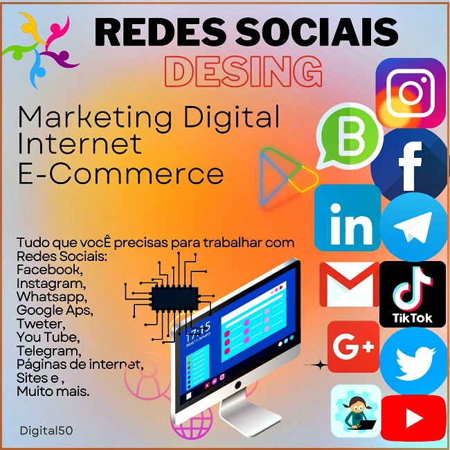 EBOOK - MARKETING DIGITAL, REDE SOCIAL, E-COMMERCE